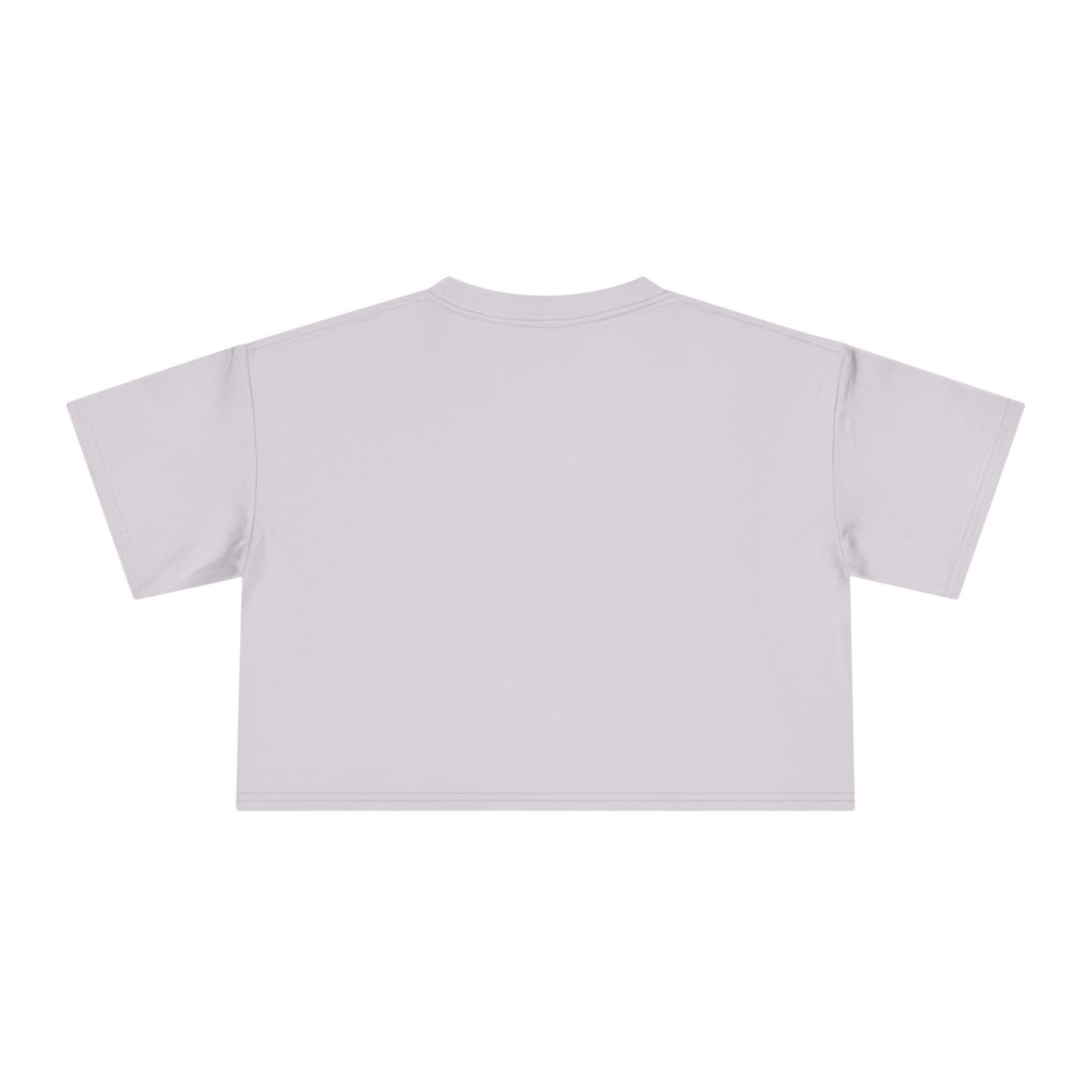 Beach Please graphic Crop Tee | tropical letters, pink bow