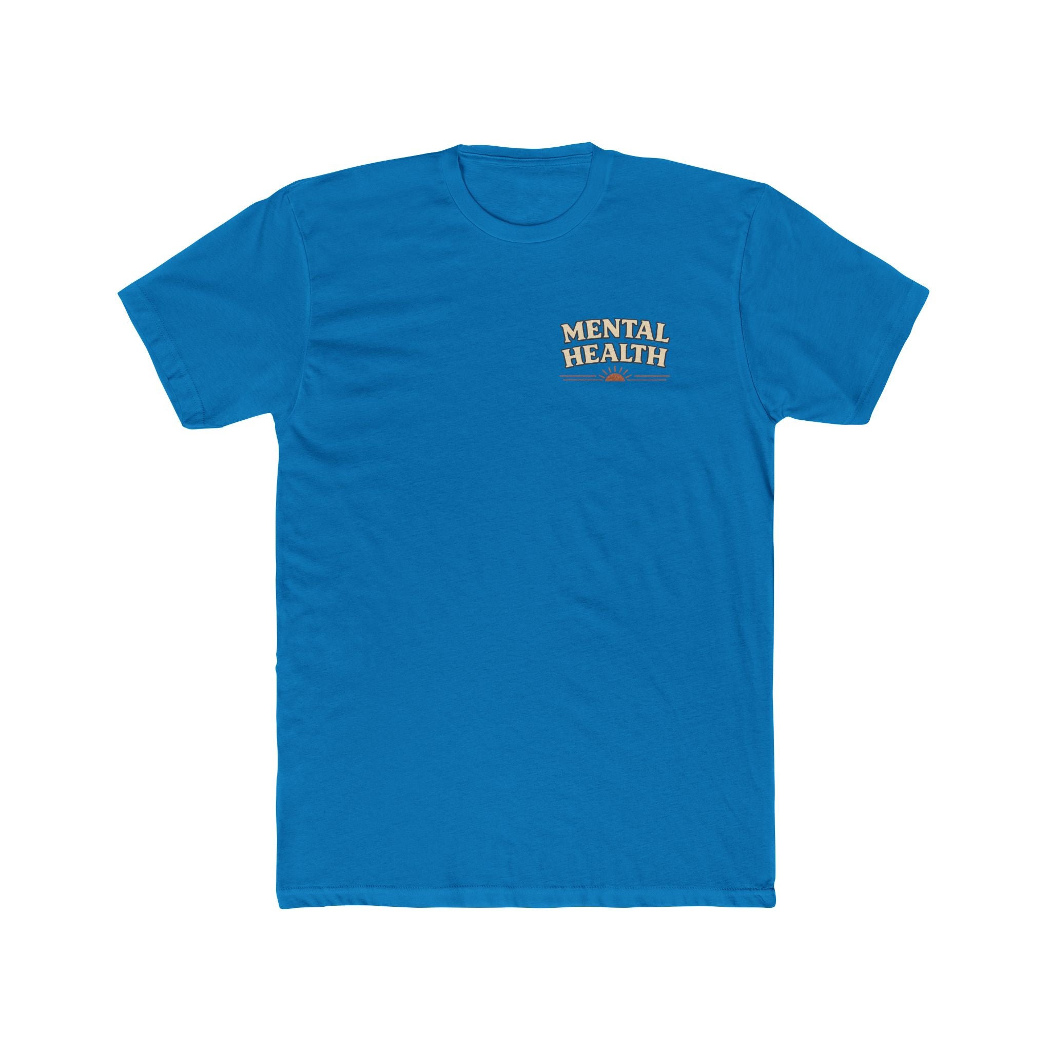 Mental Health Is Health Tee | Retro Sunrise, Take Care of Your Mind