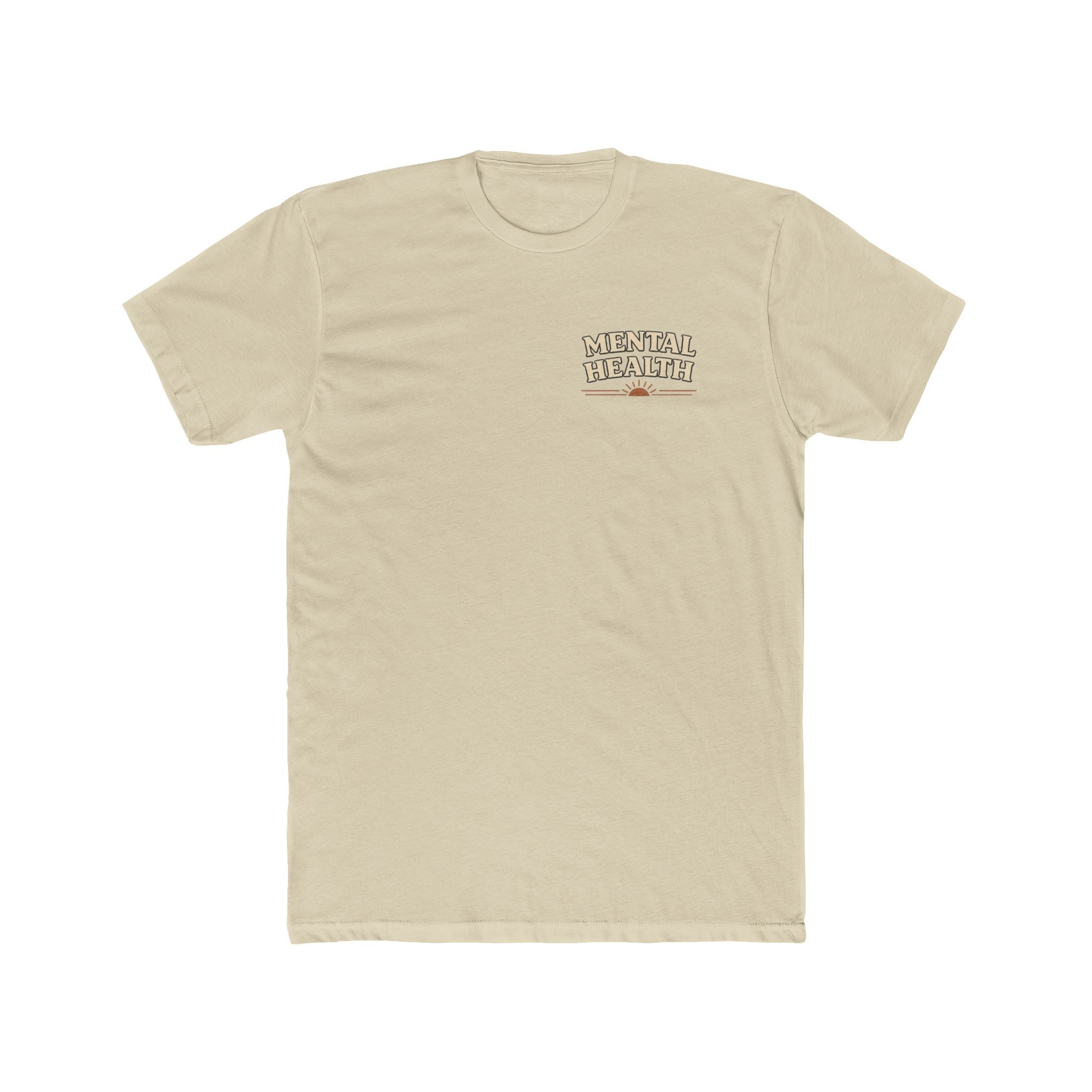 Mental Health Is Health Tee | Retro Sunrise, Take Care of Your Mind