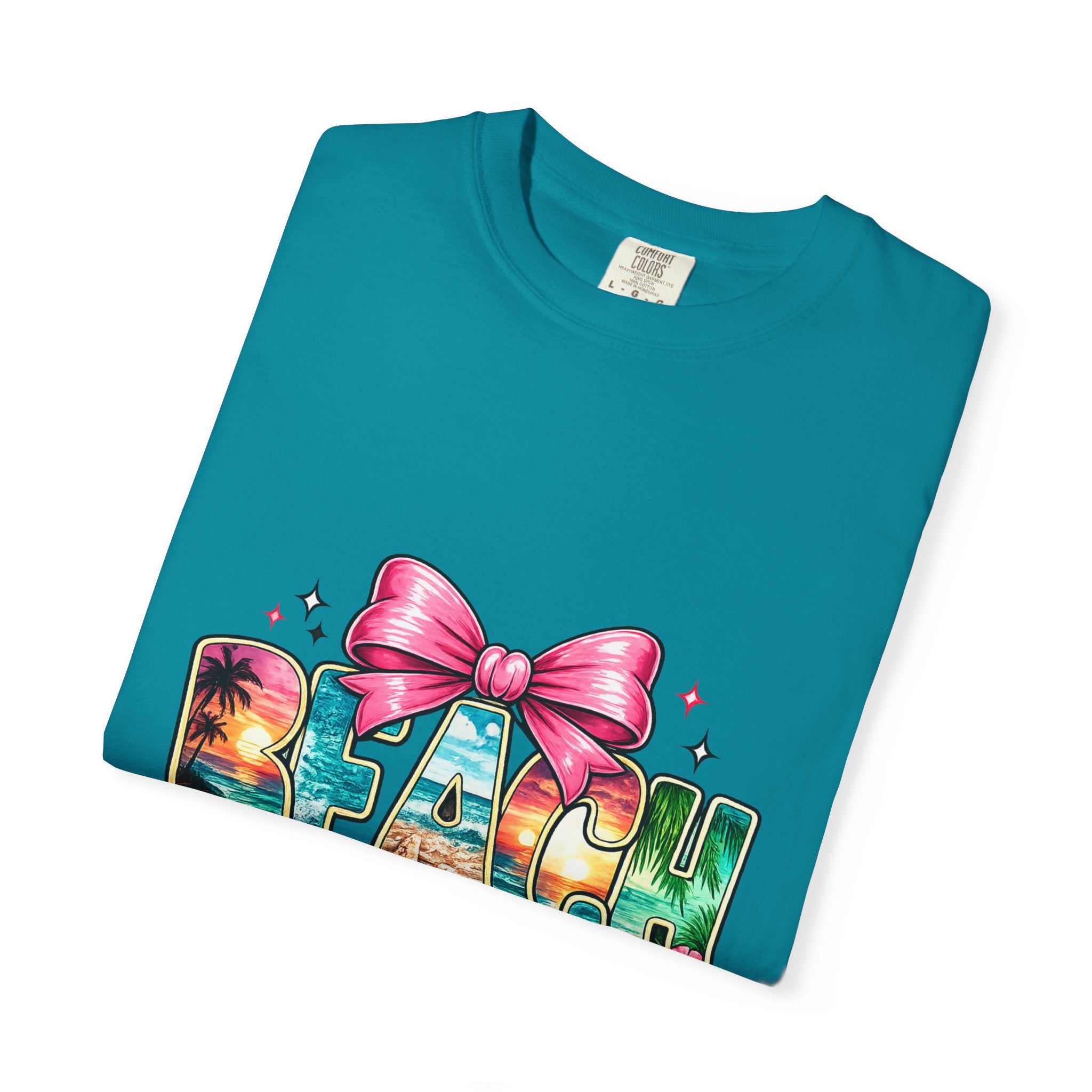 Beach Please T-Shirt — Tropical Summer Graphic Tee